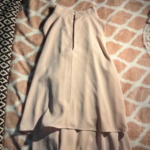 shirt, flowy light pink